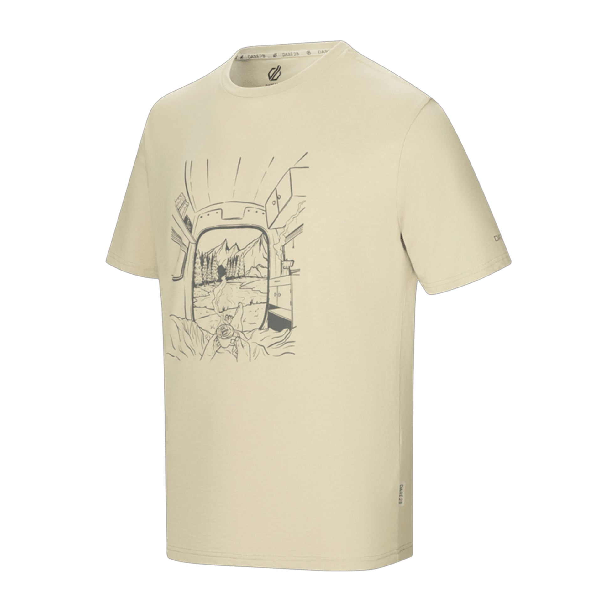 Abbeystone - Side - Dare 2B Mens Movement III Van Life T-Shirt