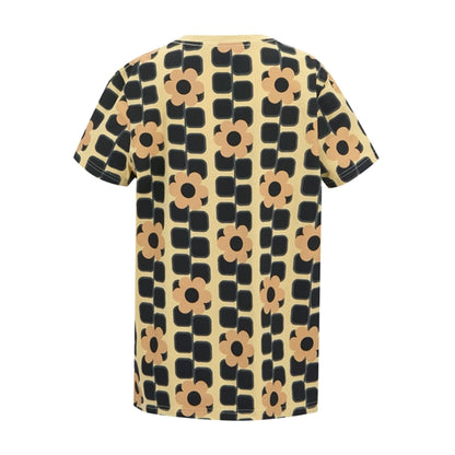 Monochrome - Back - Regatta Womens-Ladies Orla Kiely Flowers T-Shirt