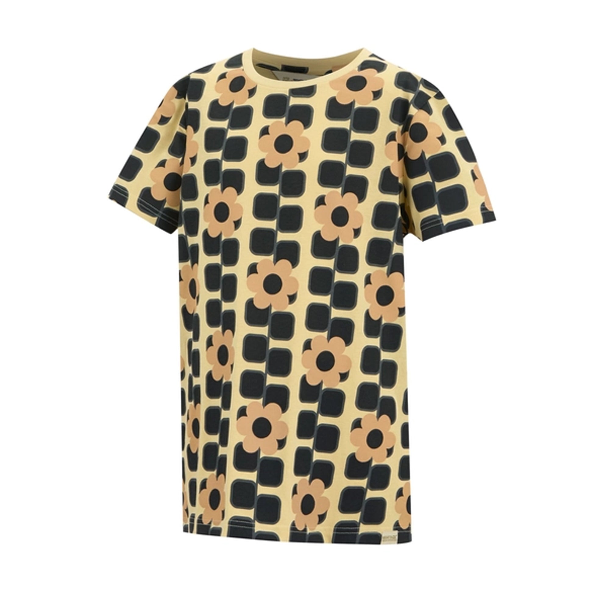 Monochrome - Side - Regatta Womens-Ladies Orla Kiely Flowers T-Shirt