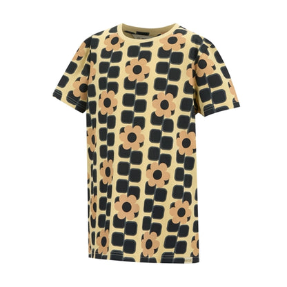 Monochrome - Side - Regatta Womens-Ladies Orla Kiely Flowers T-Shirt