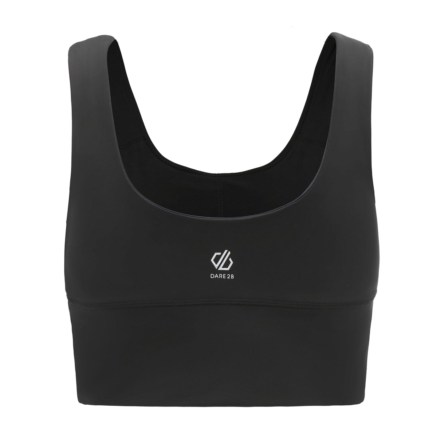 Black - Back - Dare 2B Womens-Ladies Refresh Sports Bra