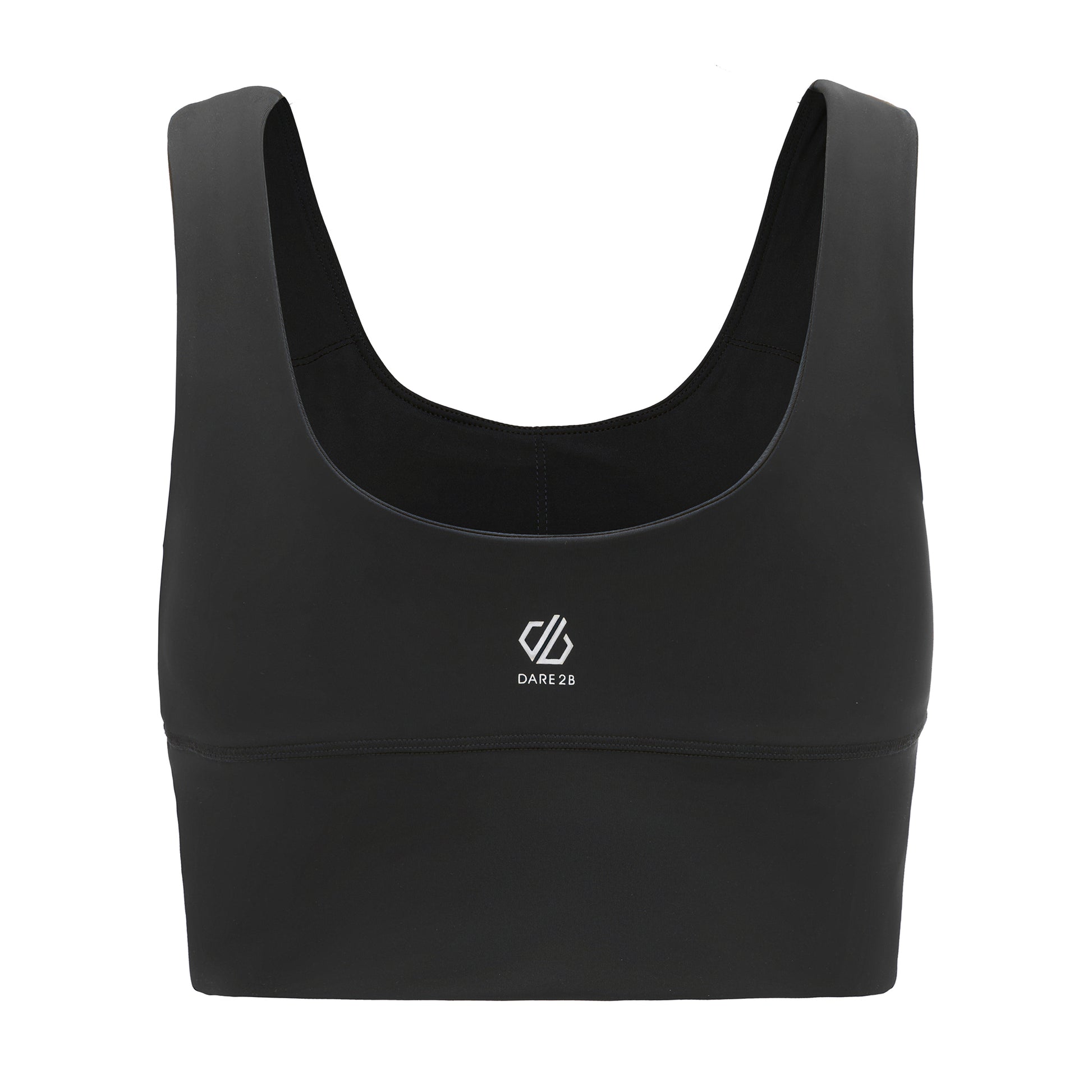 Black - Back - Dare 2B Womens-Ladies Refresh Sports Bra