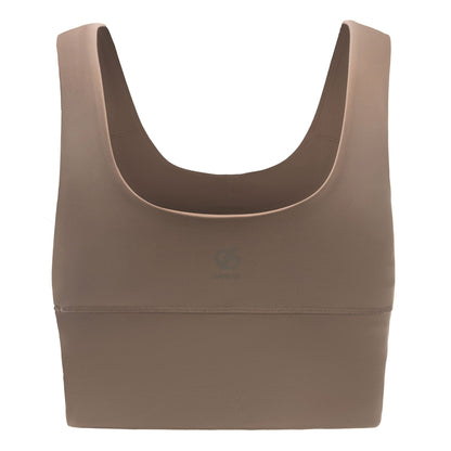 Pine Bark - Back - Dare 2B Womens-Ladies Refresh Sports Bra