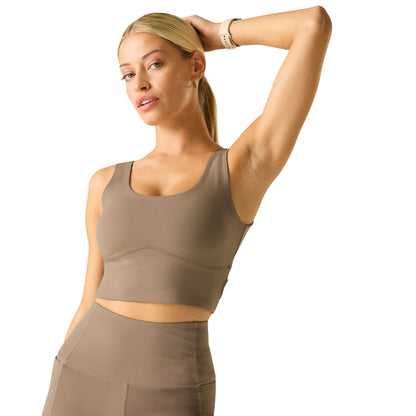 Pine Bark - Side - Dare 2B Womens-Ladies Refresh Sports Bra