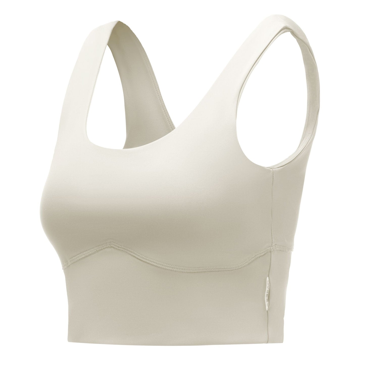Almond Milk - Side - Dare 2B Womens-Ladies Refresh Sports Bra