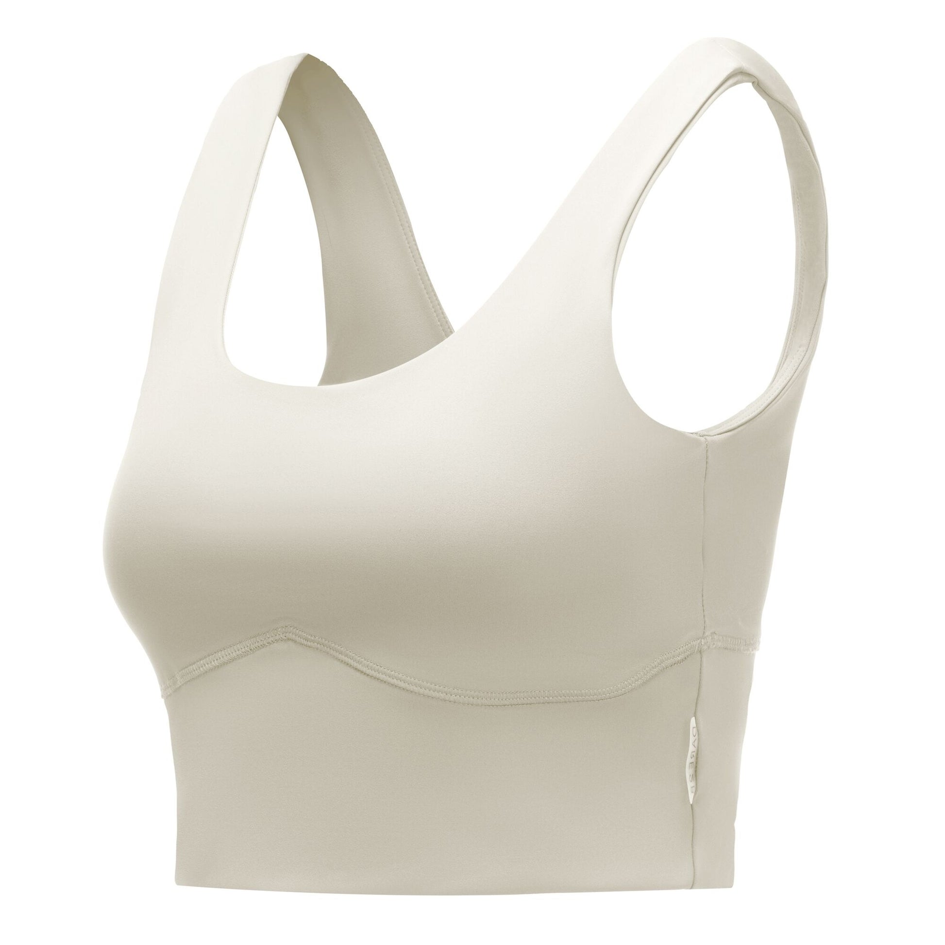 Almond Milk - Side - Dare 2B Womens-Ladies Refresh Sports Bra