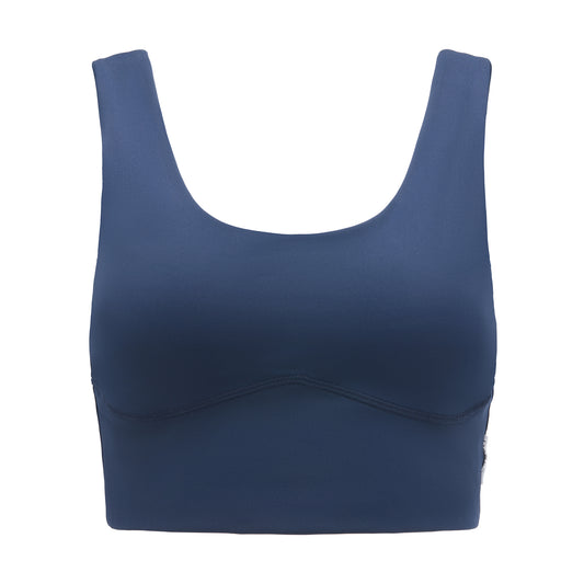 Navy - Front - Dare 2B Womens-Ladies Refresh Sports Bra