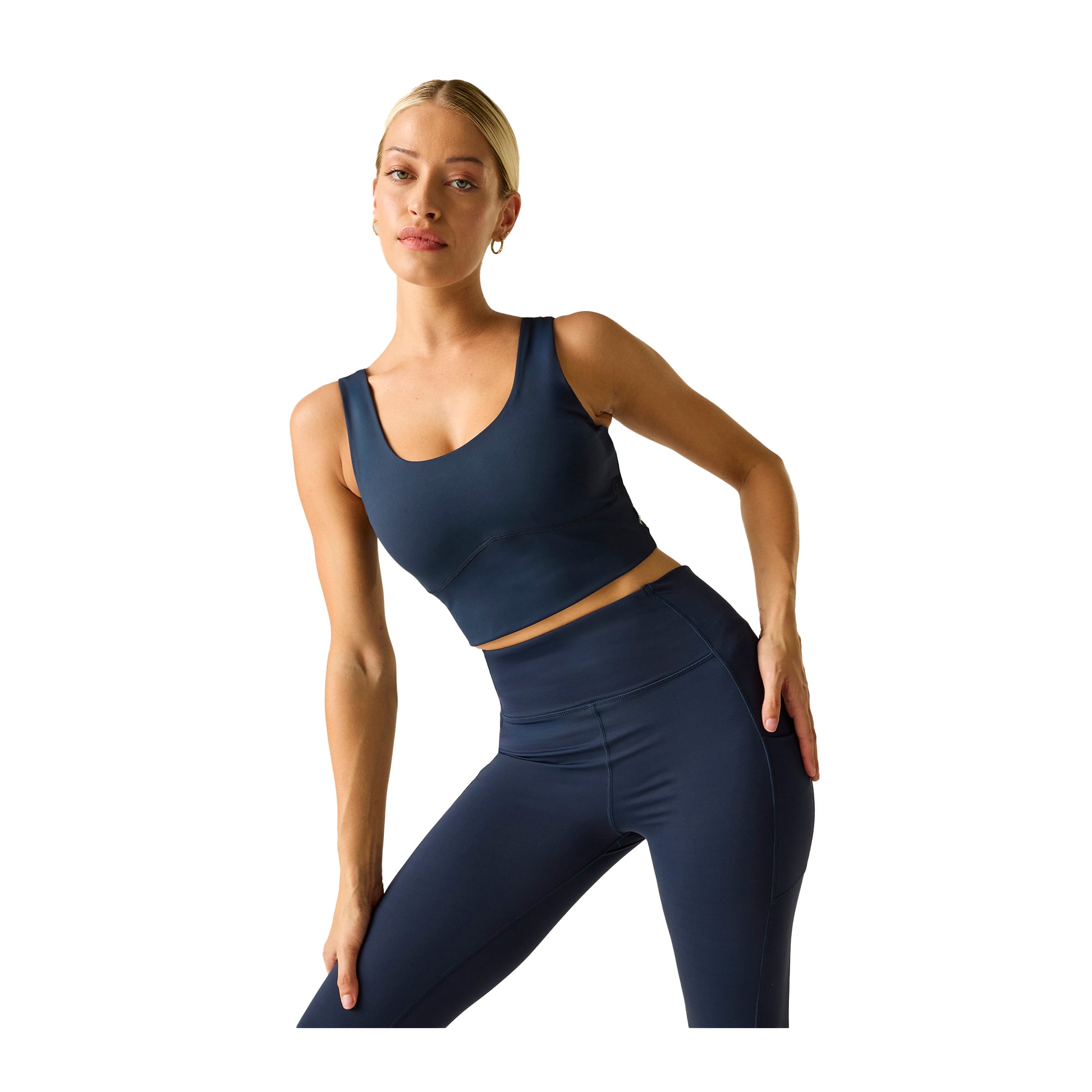 Navy - Lifestyle - Dare 2B Womens-Ladies Refresh Sports Bra