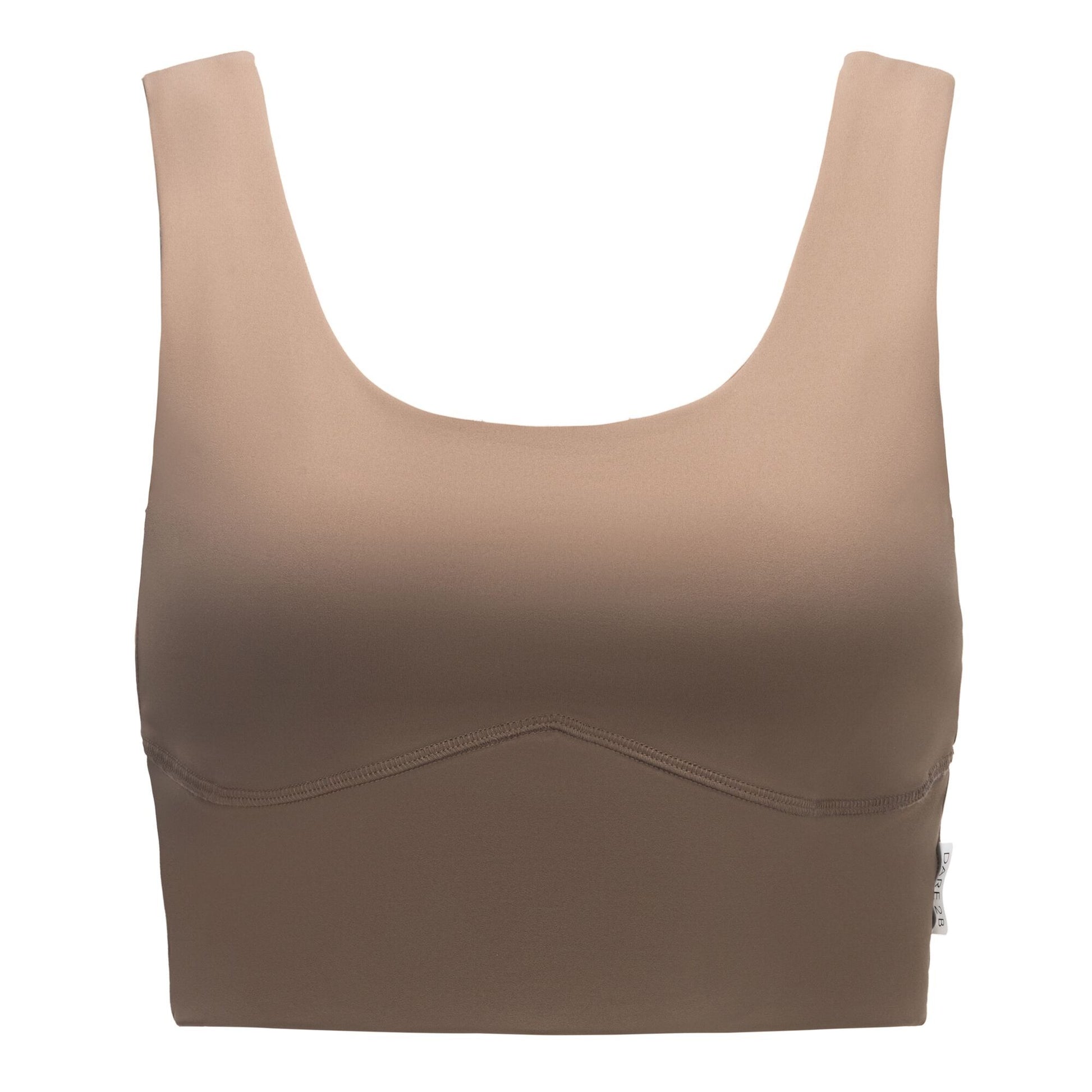 Pine Bark - Front - Dare 2B Womens-Ladies Refresh Sports Bra