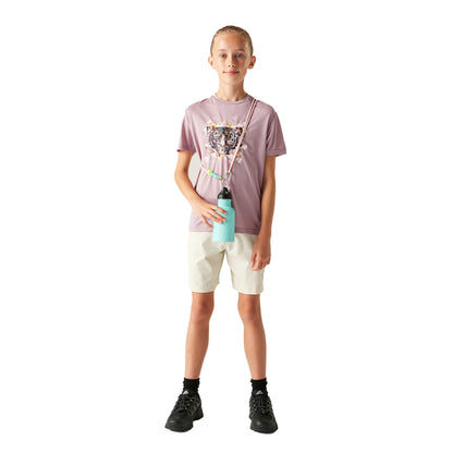 Dusky Orchid - Pack Shot - Dare 2B Childrens-Kids Amusing Skeleton Hand T-Shirt