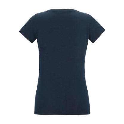 Navy - Back - Regatta Womens-Ladies Breezed Mountain Scene T-Shirt