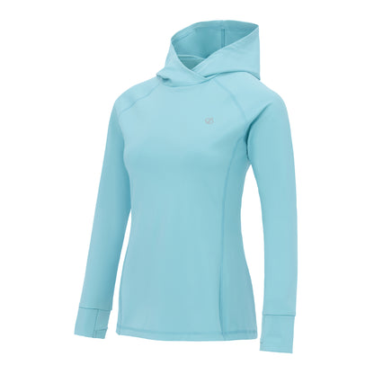 Nordic Blue - Side - Dare 2B Womens-Ladies Refresh Hoodie