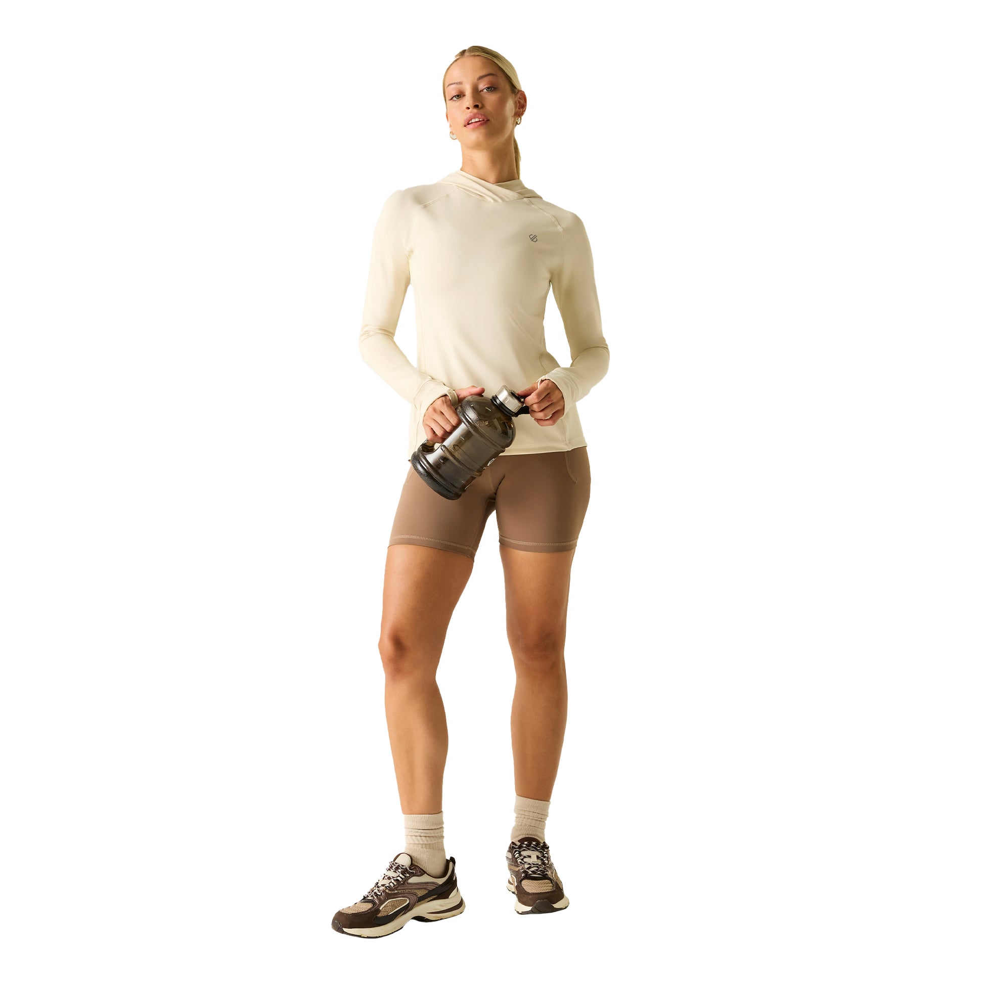 Almond Milk - Pack Shot - Dare 2B Womens-Ladies Refresh Hoodie