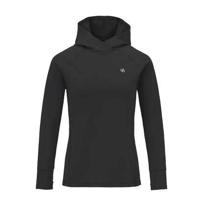 Black - Front - Dare 2B Womens-Ladies Refresh Hoodie