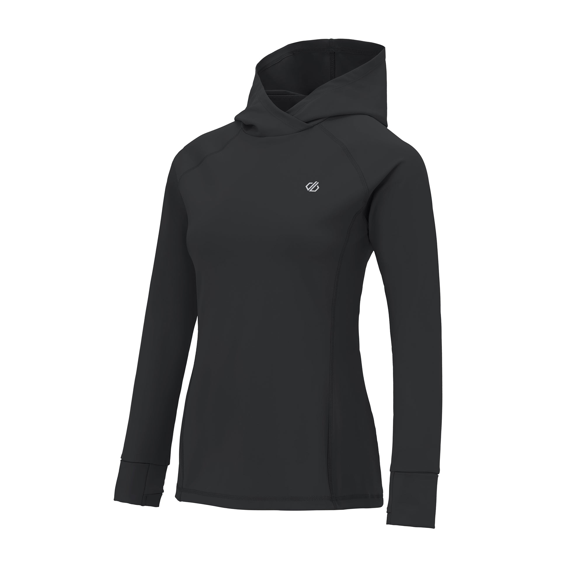 Black - Side - Dare 2B Womens-Ladies Refresh Hoodie