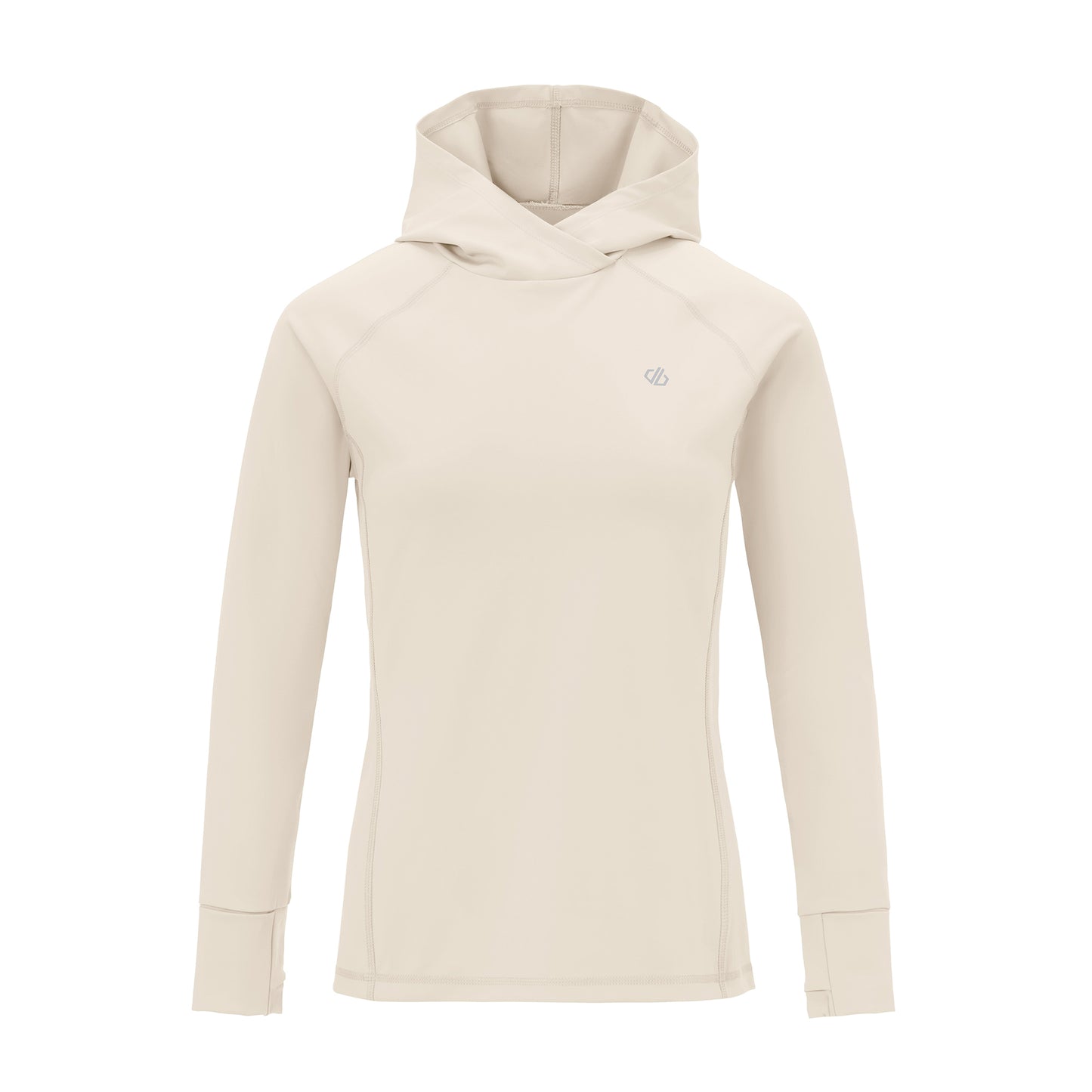 Almond Milk - Front - Dare 2B Womens-Ladies Refresh Hoodie