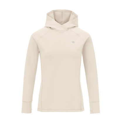 Almond Milk - Front - Dare 2B Womens-Ladies Refresh Hoodie