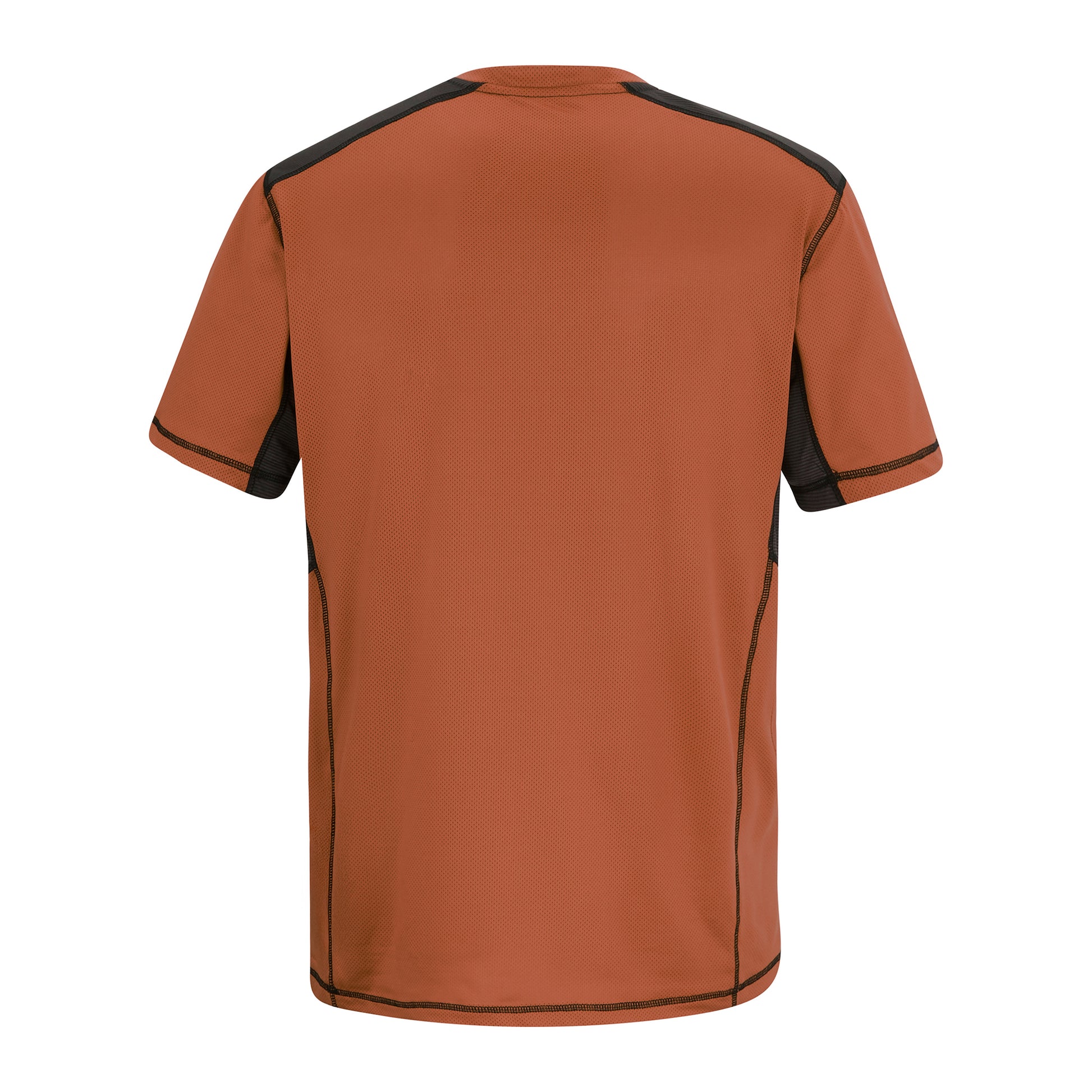 Brick-Black - Back - Regatta Mens Virda T-Shirt