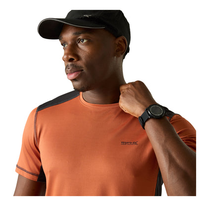 Brick-Black - Lifestyle - Regatta Mens Virda T-Shirt