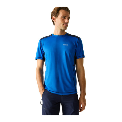 Olympian Blue-Navy - Lifestyle - Regatta Mens Virda T-Shirt