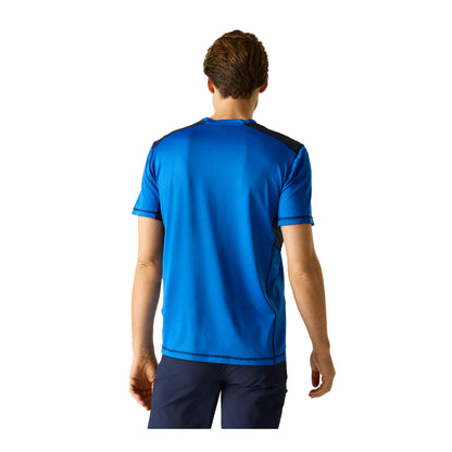 Olympian Blue-Navy - Pack Shot - Regatta Mens Virda T-Shirt
