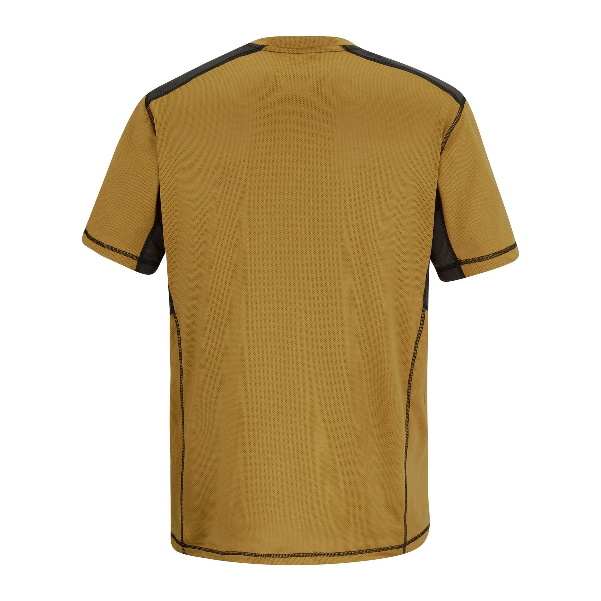 Wood Brown-Black - Back - Regatta Mens Virda T-Shirt