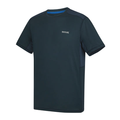 Night Sky-Navy - Side - Regatta Mens Virda T-Shirt