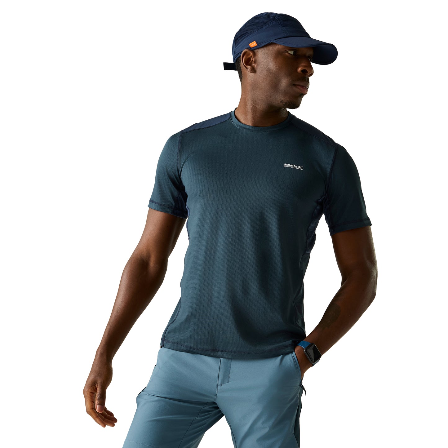 Night Sky-Navy - Lifestyle - Regatta Mens Virda T-Shirt