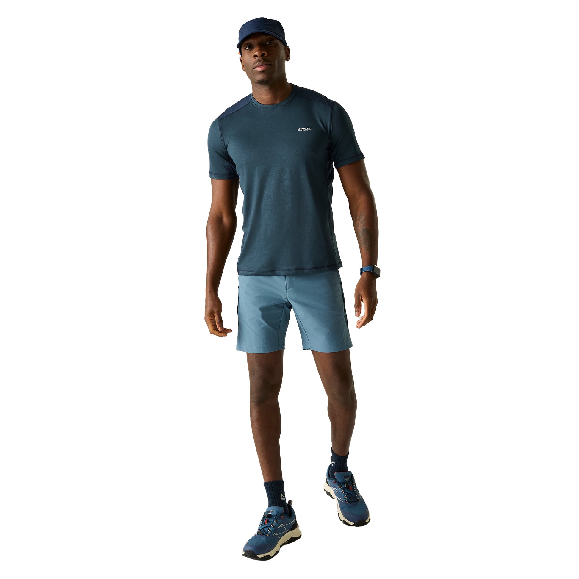 Night Sky-Navy - Pack Shot - Regatta Mens Virda T-Shirt