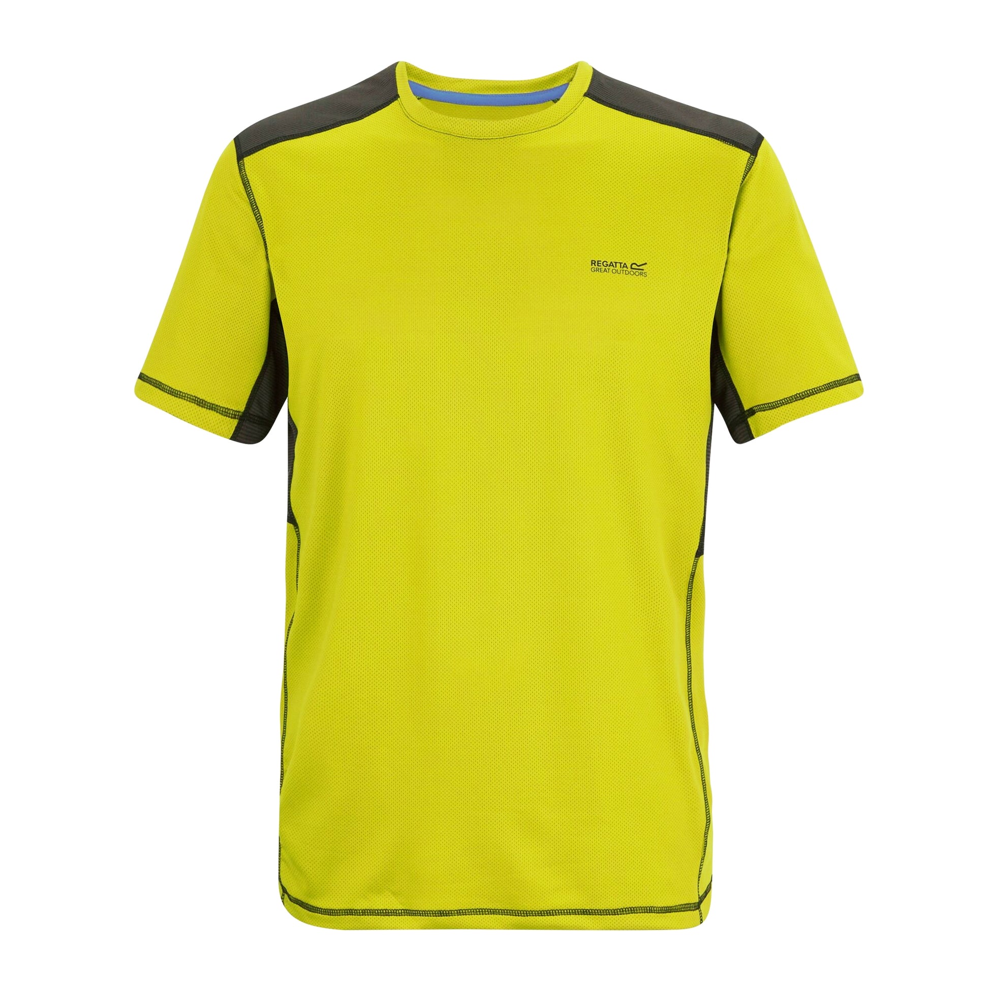 Dark Tang-Black - Front - Regatta Mens Virda T-Shirt