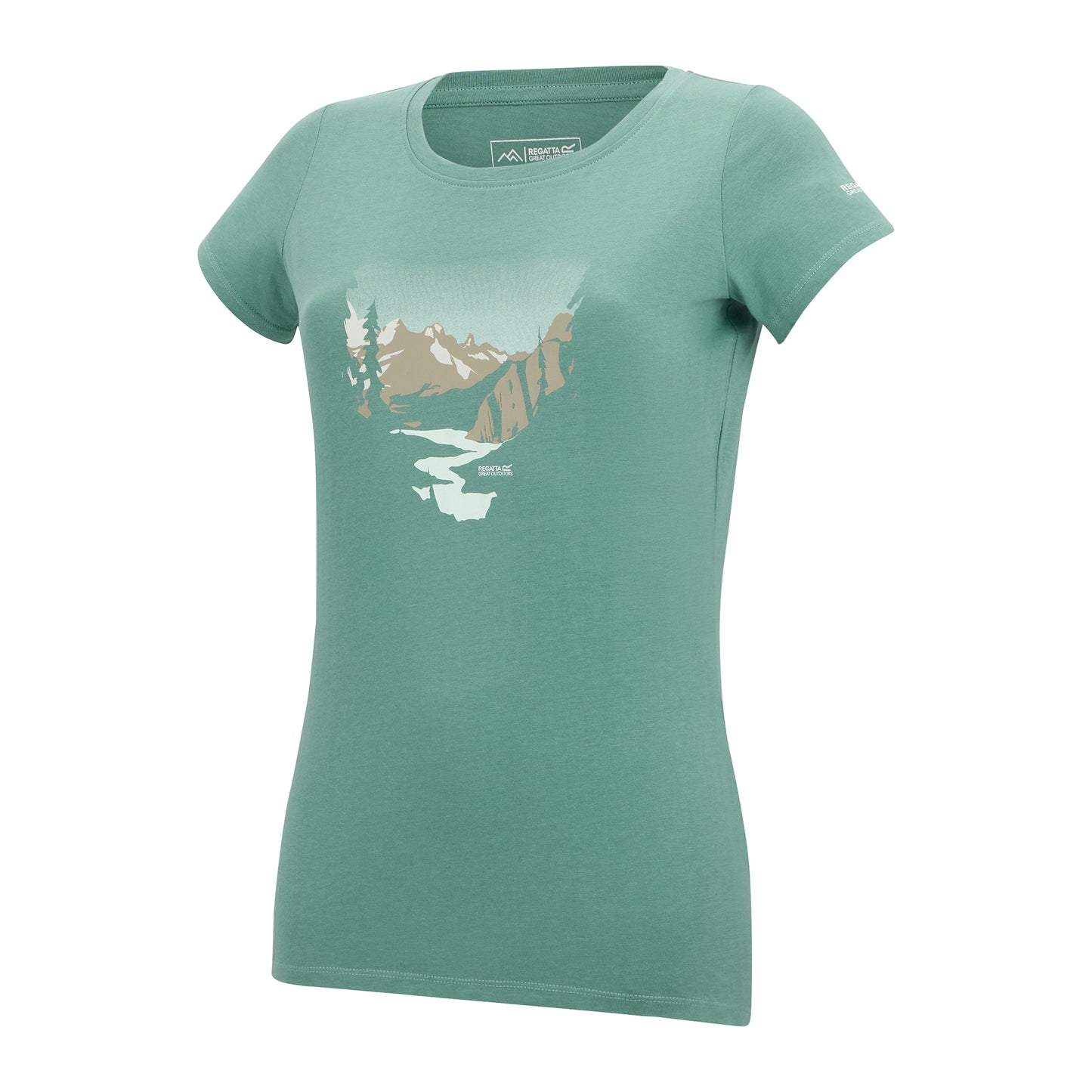 Ivy Moss - Side - Regatta Womens-Ladies Breezed T-Shirt