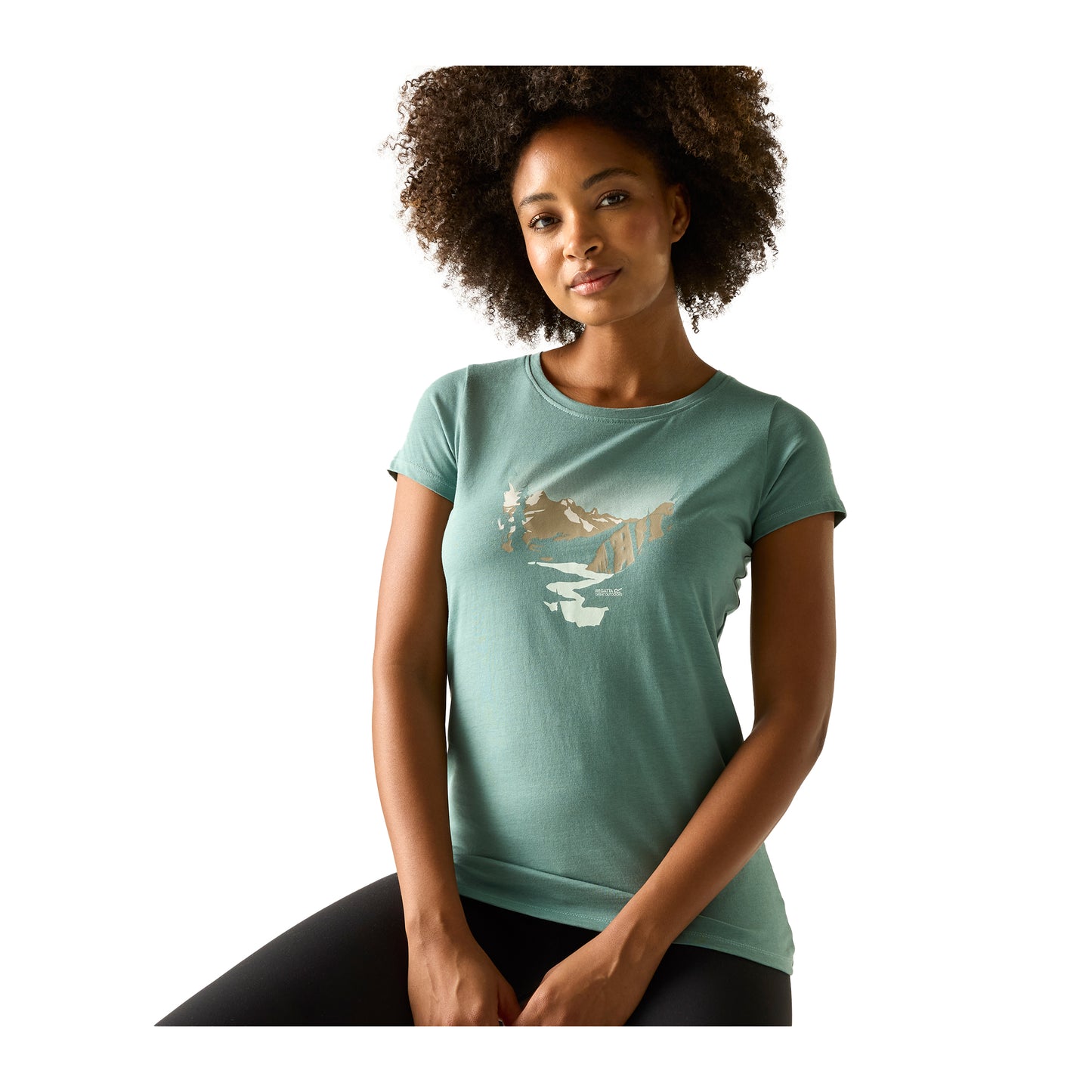 Ivy Moss - Lifestyle - Regatta Womens-Ladies Breezed T-Shirt