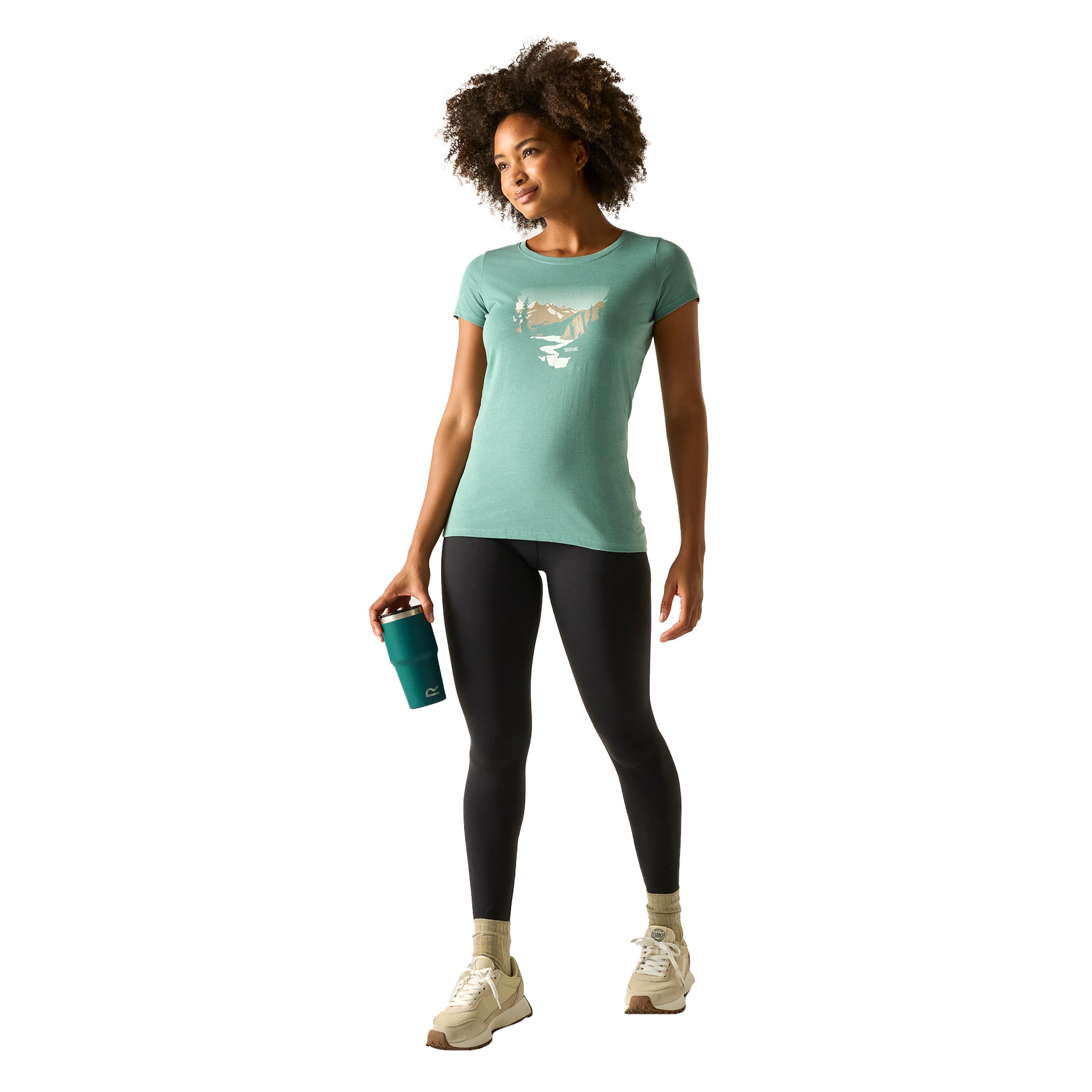 Ivy Moss - Pack Shot - Regatta Womens-Ladies Breezed T-Shirt