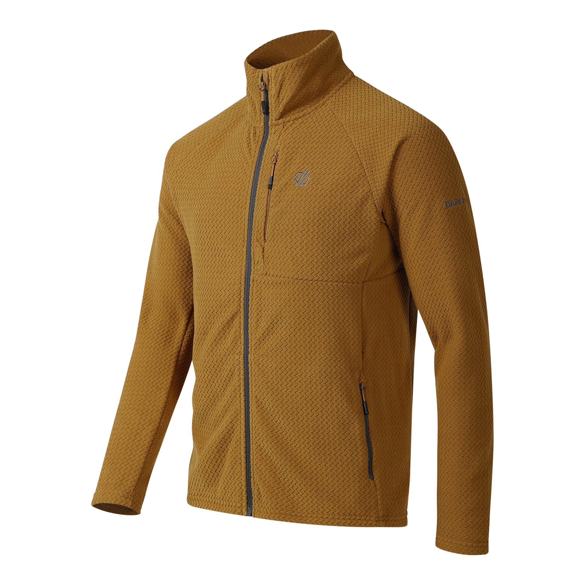Dark Cumin - Side - Dare 2B Mens Switch Out Pro Fleece Jacket
