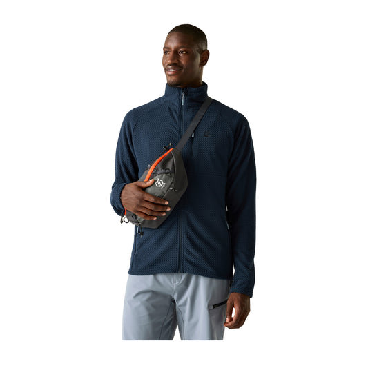 Navy - Front - Dare 2B Mens Switch Out Pro Fleece Jacket