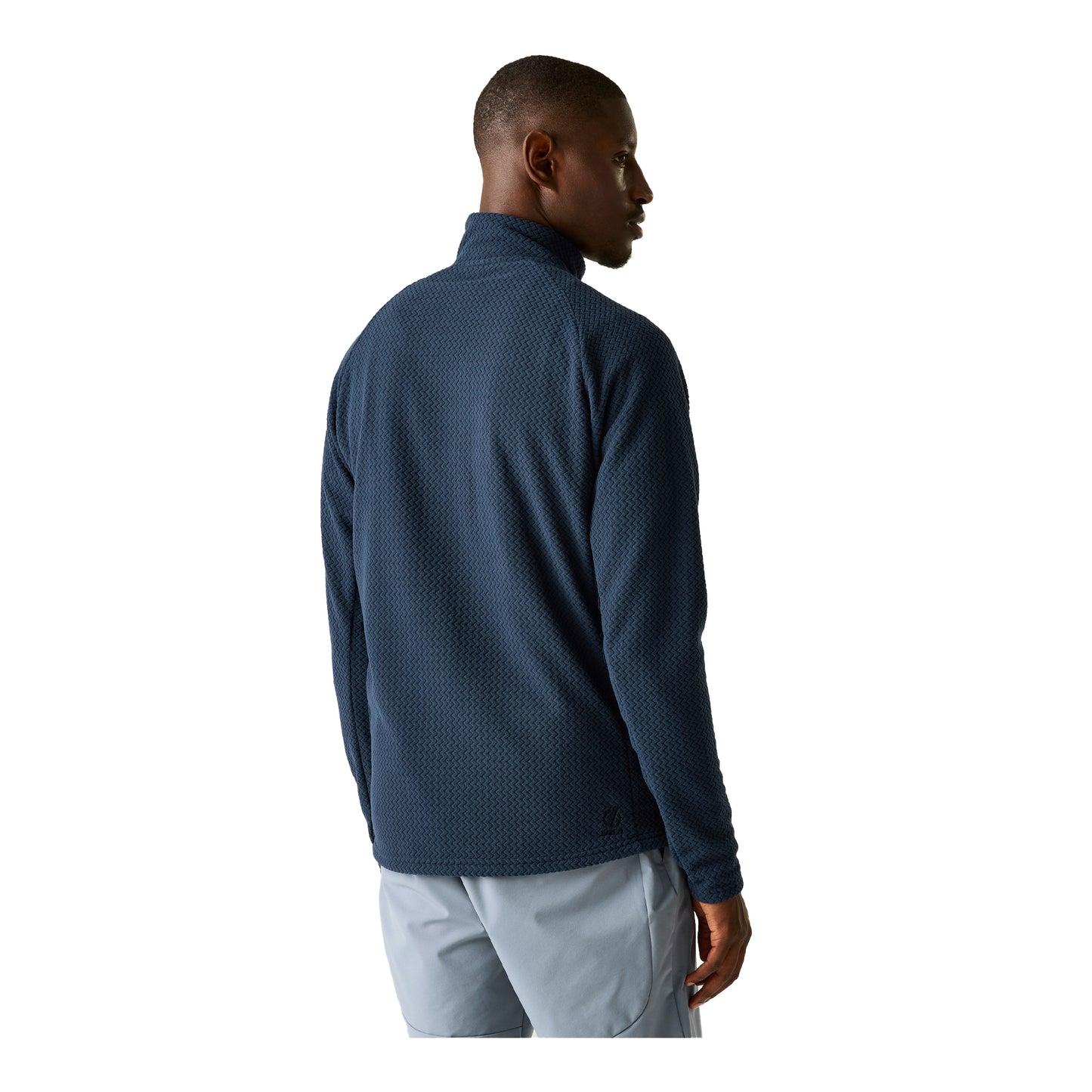 Navy - Back - Dare 2B Mens Switch Out Pro Fleece Jacket