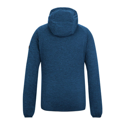 Aviator Blue - Back - Regatta Womens-Ladies Ferna Stretch Hooded Fleece Jacket