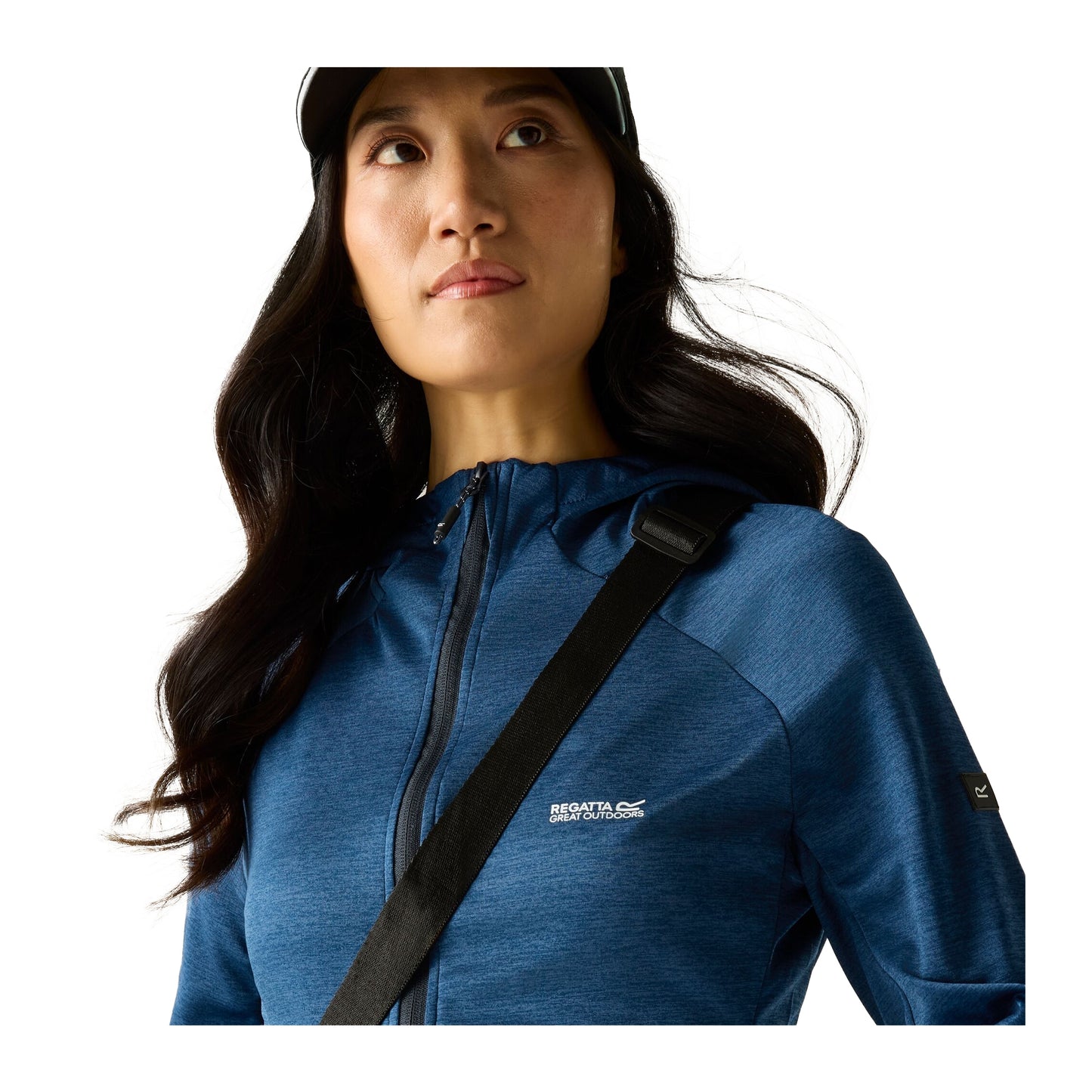 Aviator Blue - Lifestyle - Regatta Womens-Ladies Ferna Stretch Hooded Fleece Jacket
