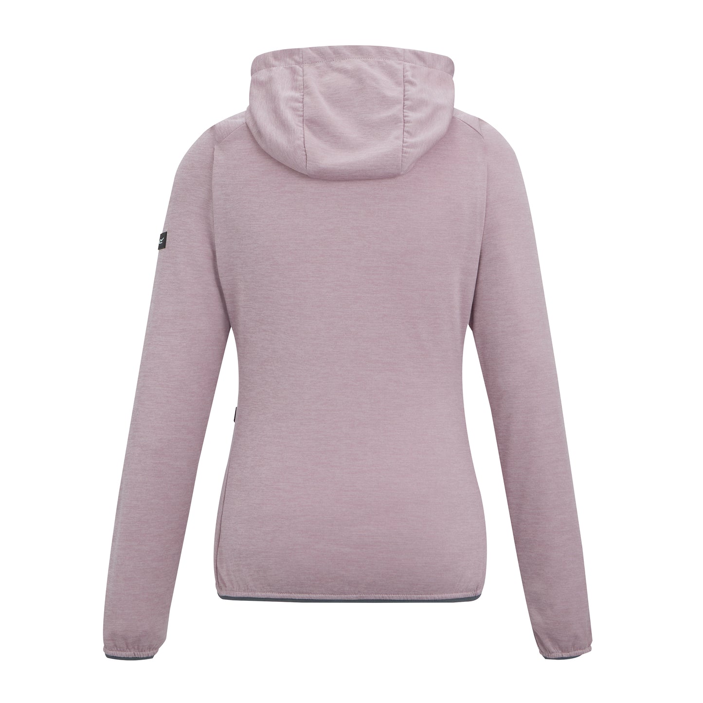 Powder Lilac - Back - Regatta Womens-Ladies Ferna Stretch Hooded Fleece Jacket
