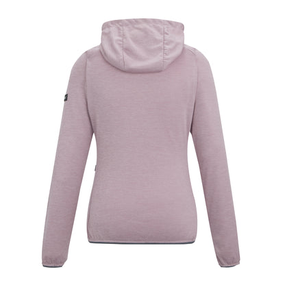 Powder Lilac - Back - Regatta Womens-Ladies Ferna Stretch Hooded Fleece Jacket