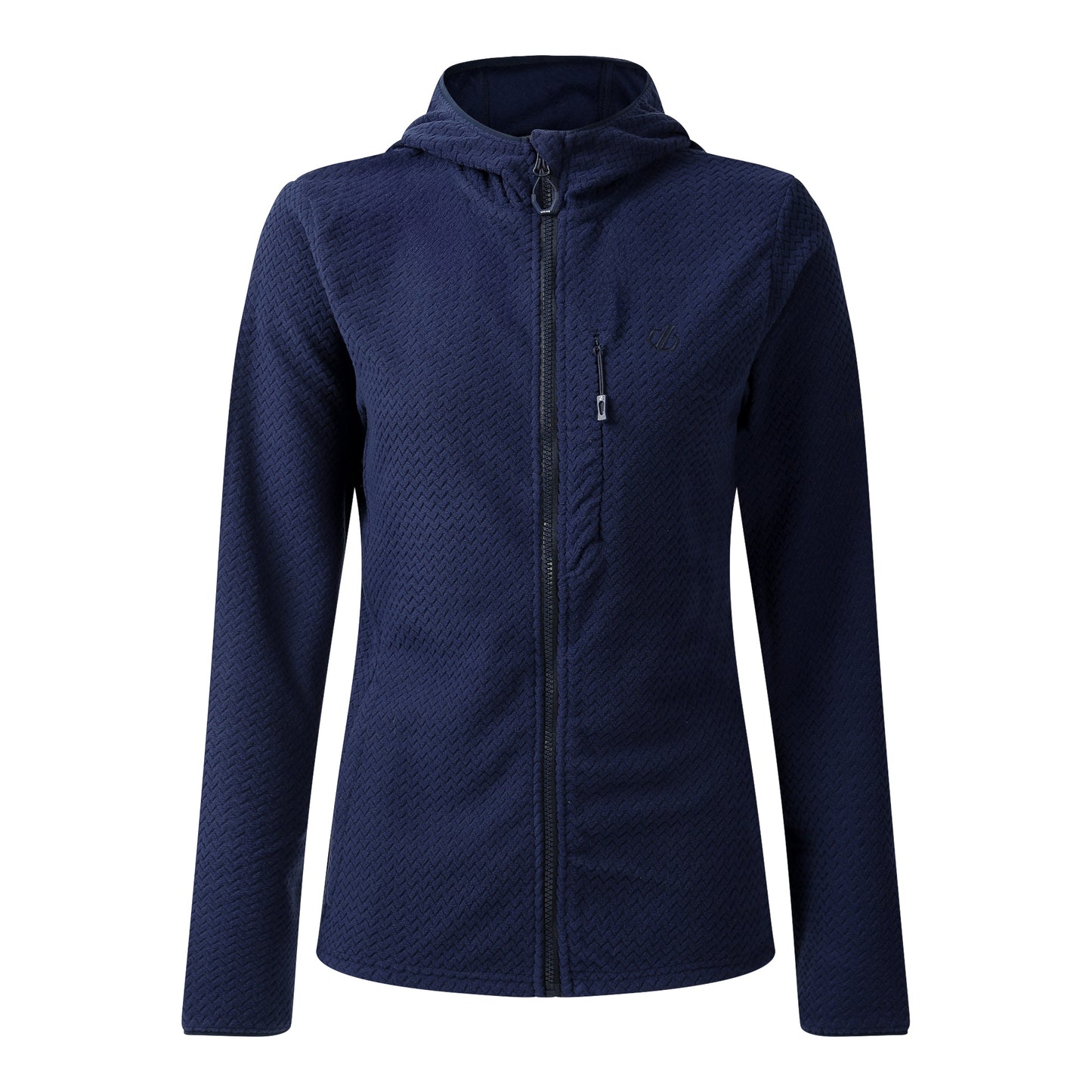 Navy - Front - Dare 2B Womens-Ladies Switch Up Pro Fleece Jacket