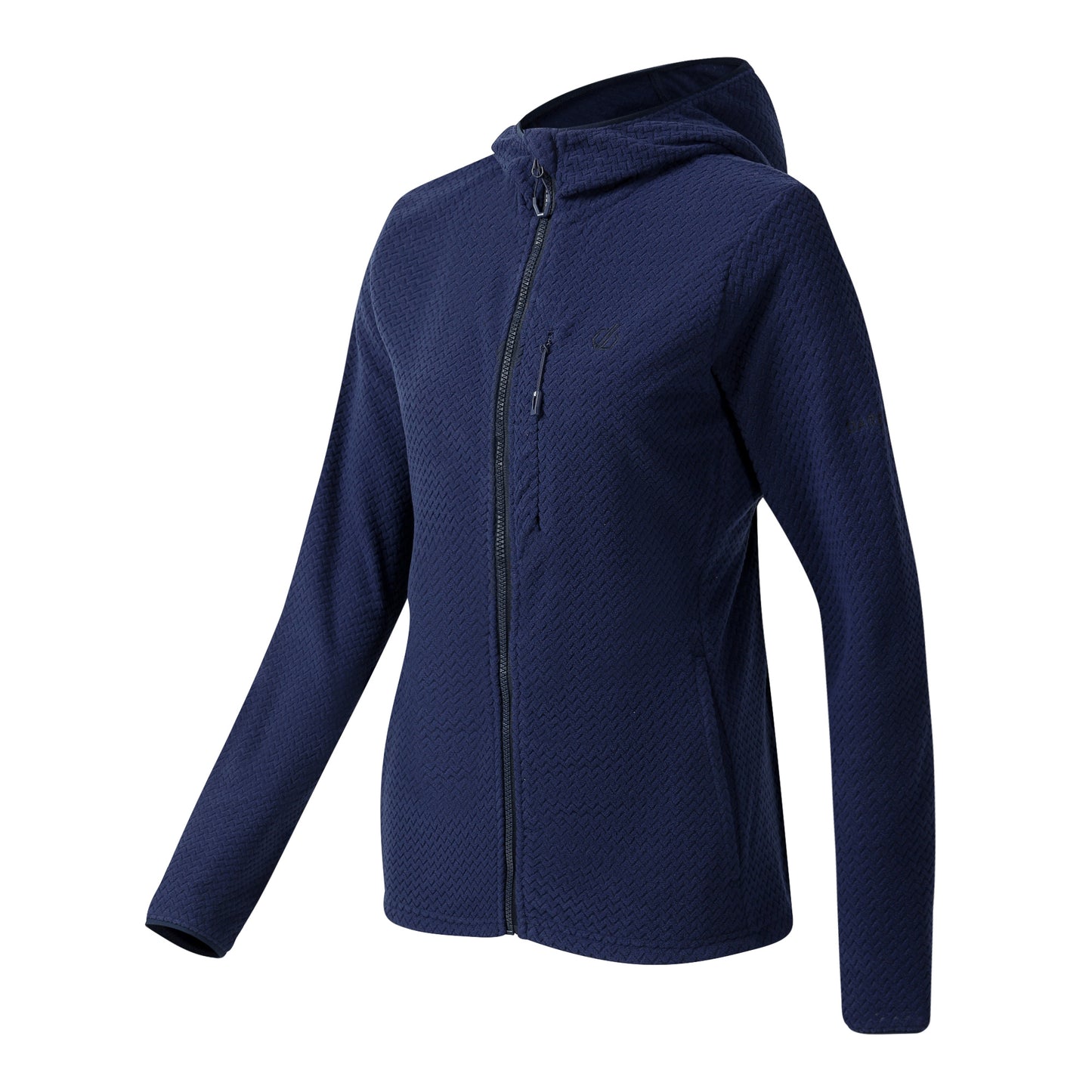 Navy - Side - Dare 2B Womens-Ladies Switch Up Pro Fleece Jacket