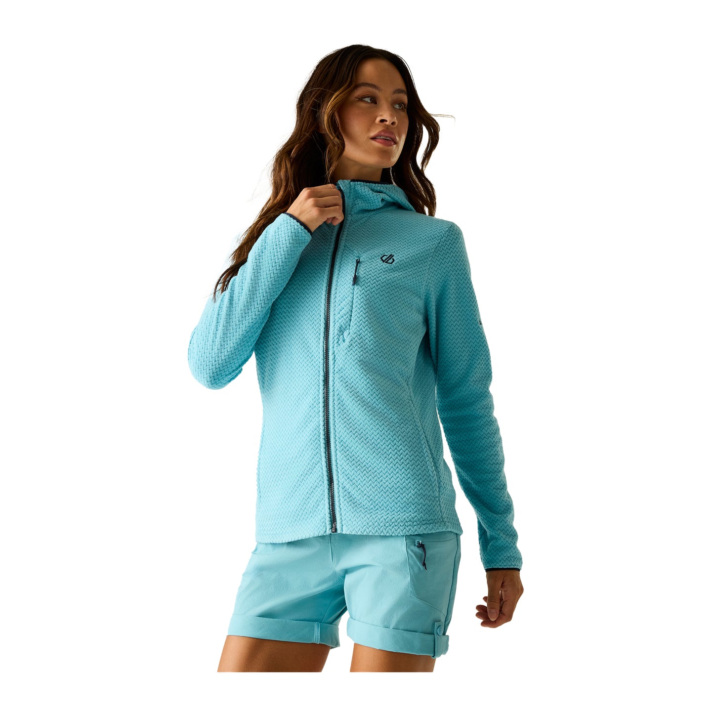 Nordic Blue - Pack Shot - Dare 2B Womens-Ladies Switch Up Pro Fleece Jacket