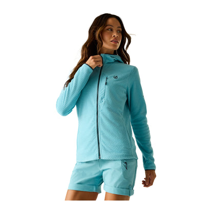Nordic Blue - Pack Shot - Dare 2B Womens-Ladies Switch Up Pro Fleece Jacket