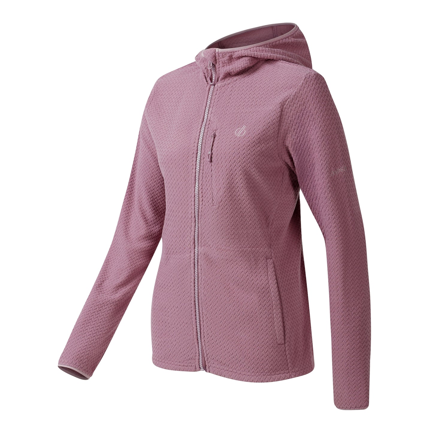 Dusky Orchid - Side - Dare 2B Womens-Ladies Switch Up Pro Fleece Jacket