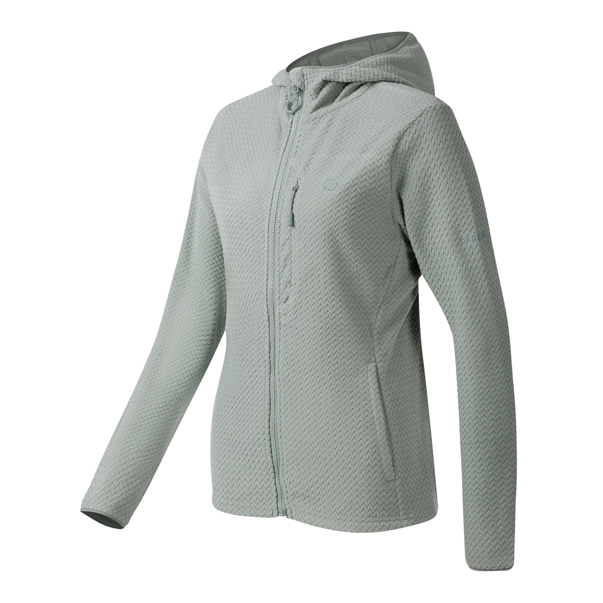 Glacier Green - Side - Dare 2B Womens-Ladies Switch Up Pro Fleece Jacket