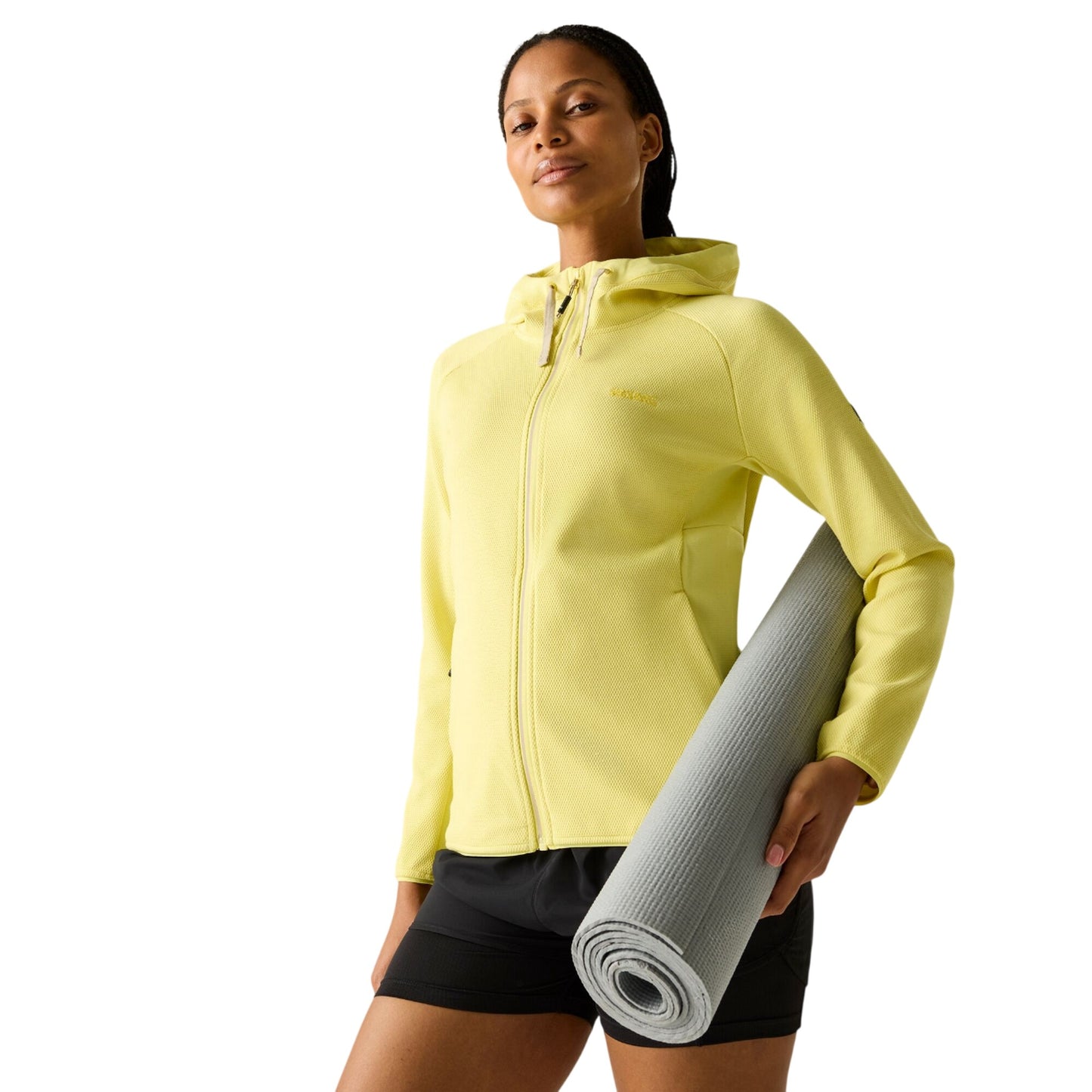 Canary Yellow - Front - Regatta Womens-Ladies Nayna Fleece Jacket