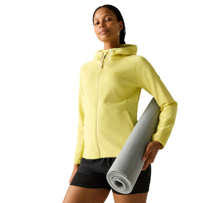 Canary Yellow - Front - Regatta Womens-Ladies Nayna Fleece Jacket