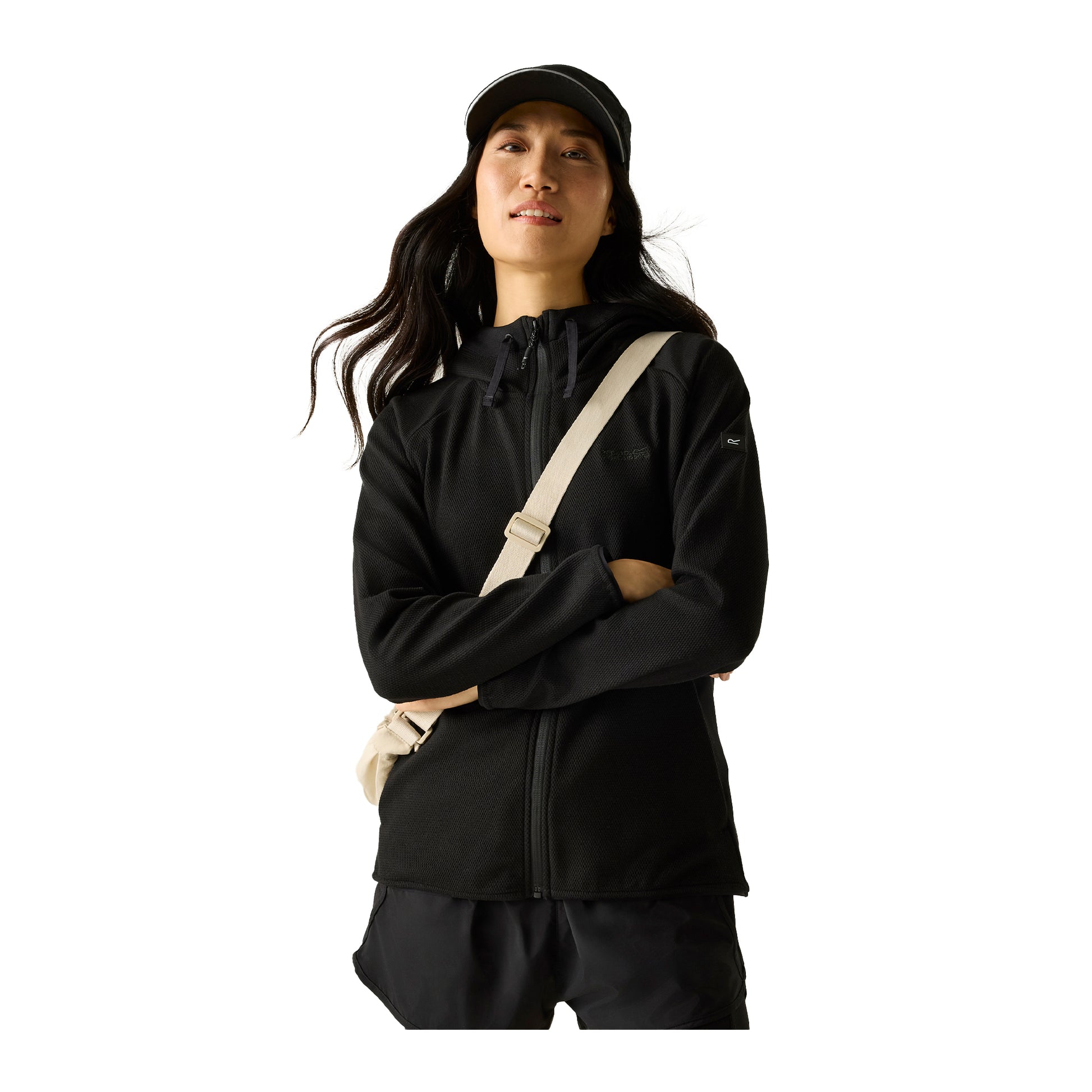 Black - Lifestyle - Regatta Womens-Ladies Nayna Fleece Jacket