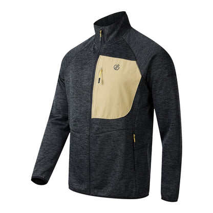 Black-Boa - Side - Dare 2B Mens Torrek II Fleece Jacket